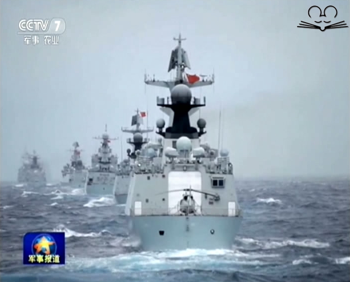 Три флота ВМС Китая подтянулись в Южно-Китайском море в ответ на американскую провокацию