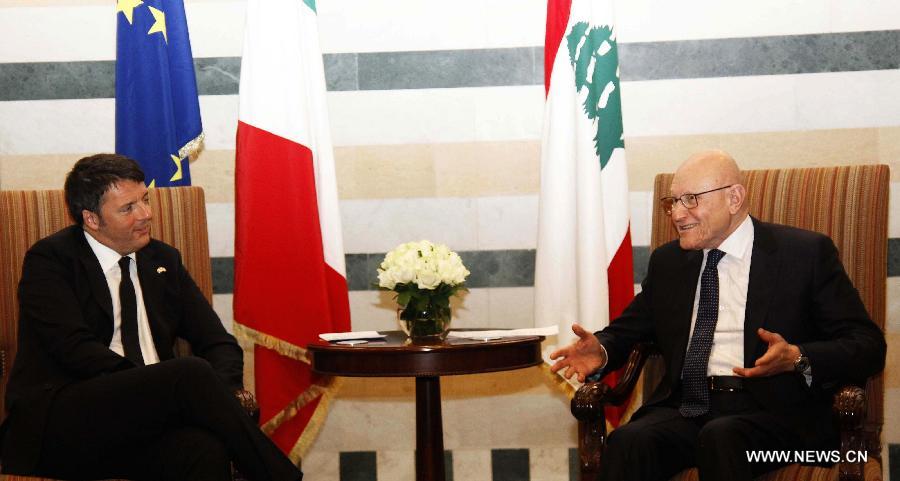 Премьер-министр Италии призвал искоренить проблему сирийских беженцев