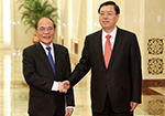 Чжан Дэцзян провел переговоры с председателем Национального собрания Вьетнама