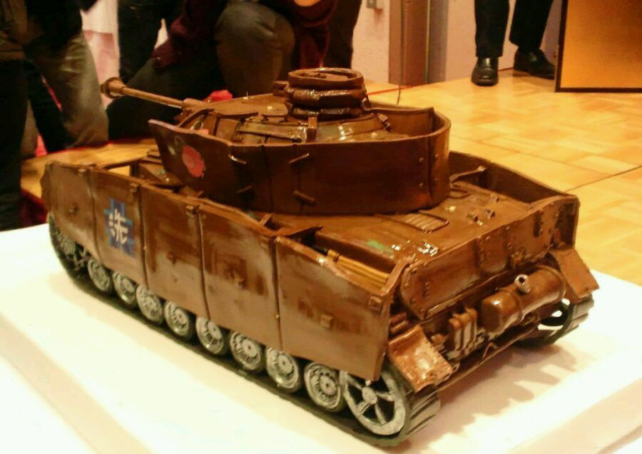 Шоколадный танк PzKpfw IV