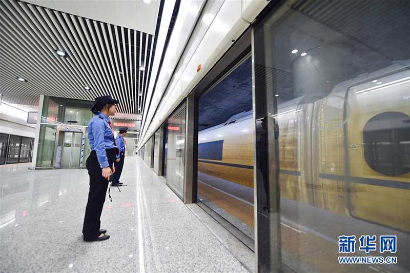 В Китае построили крупнейший в Азии подземный железнодорожный вокзал