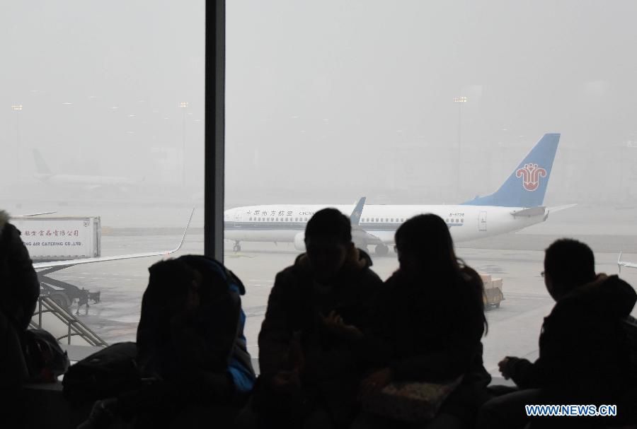 В аэропорту Шоуду в выходные по случаю Нового года ожидается 605 тыс пассажиров