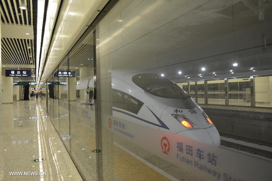 В Китае сдан в эксплуатацию крупнейший в Азии подземный железнодорожный вокзал