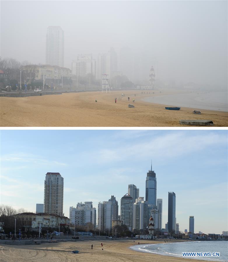 Тяжелый смог окутал провинцию Шаньдун