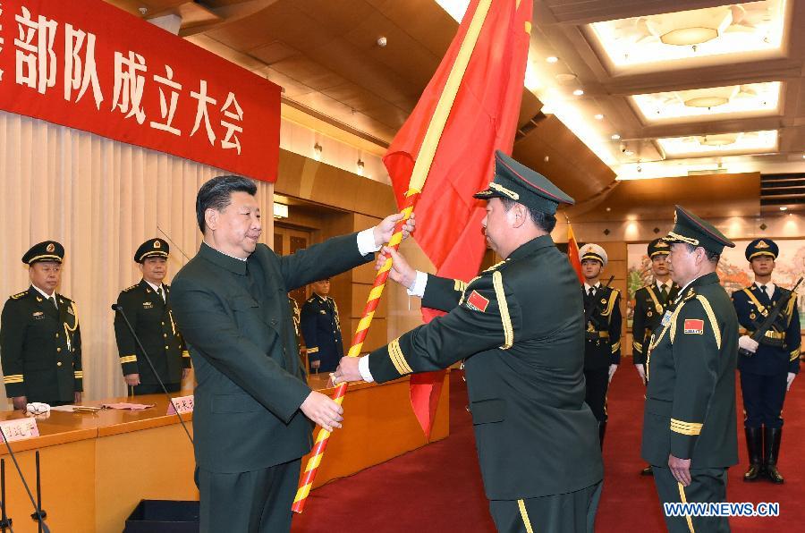 В Китае создано командование Сухопутных войск, сформированы Ракетные войска и Войска стратегической поддержки