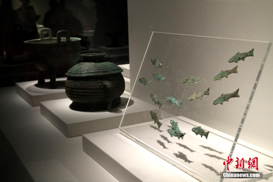 Роскошная телега древнего Китая представлена в городе Сиань