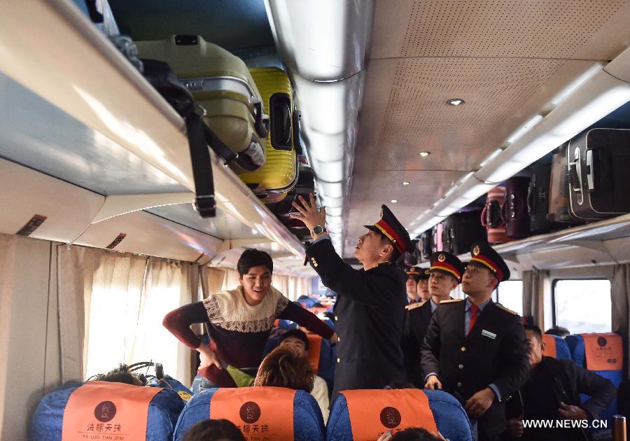 В Китае ввели новое расписание движения поездов