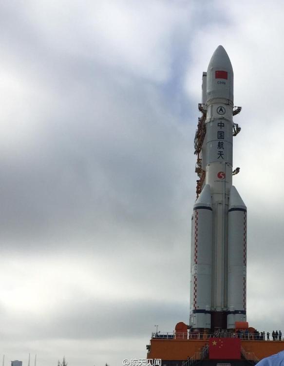 Самая большая ракета в Азии прошла подготовку к запуску