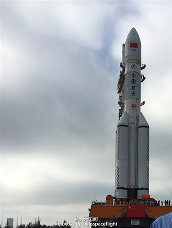 Первый полет ракеты-носителя “Чанчжэн-5” запланирован во второй половине этого года
