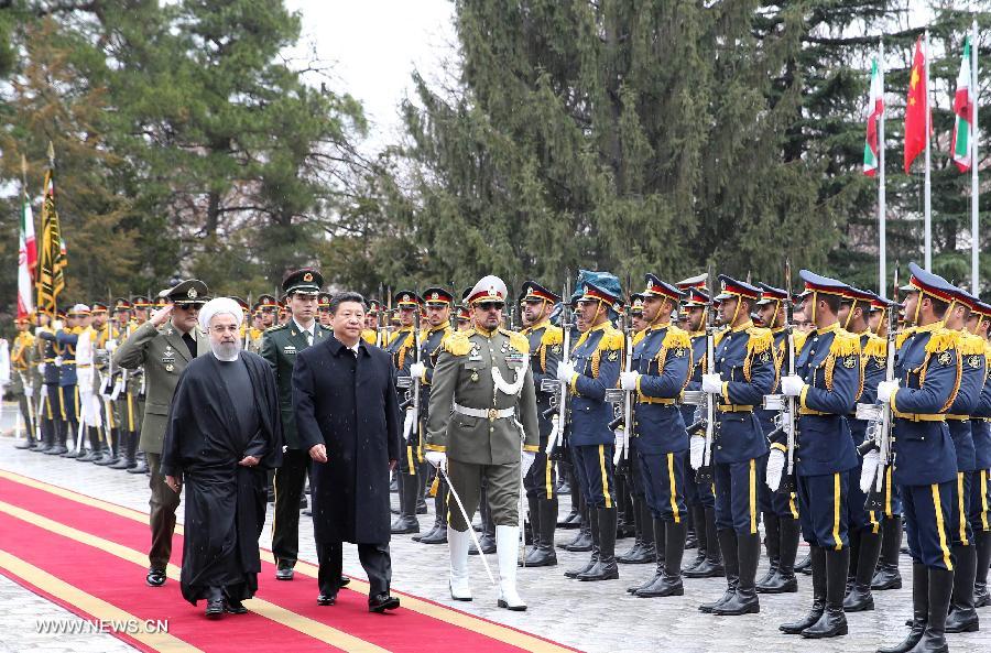 Си Цзиньпин провел переговоры с президентом Ирана