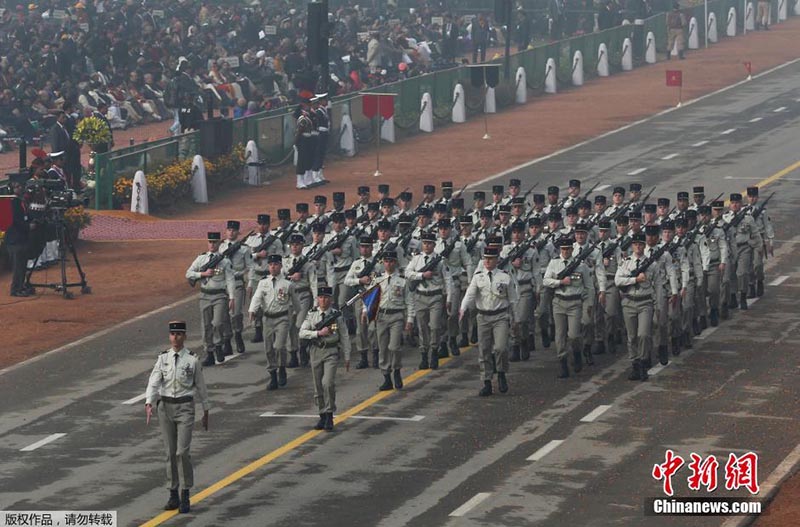 Яркие фотографии военного парада в Индии в честь Дня Республики