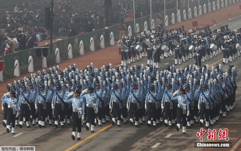 Яркие фотографии военного парада в Индии в честь Дня Республики