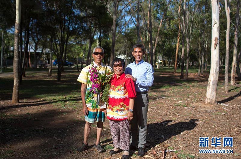 Чунцинский фотограф путешествует по Австралии со своими родителями