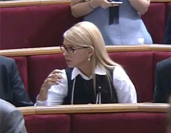 Юлия Тимошенко сменила прическу