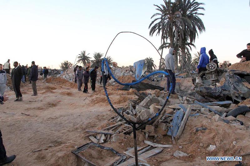 В результате авиаударов ВВС США по сельской местности в Ливии погиб 41 человек