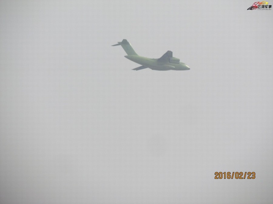 Пятый прототип китайского транспортного самолета «Юнь-20» провел пробный полет