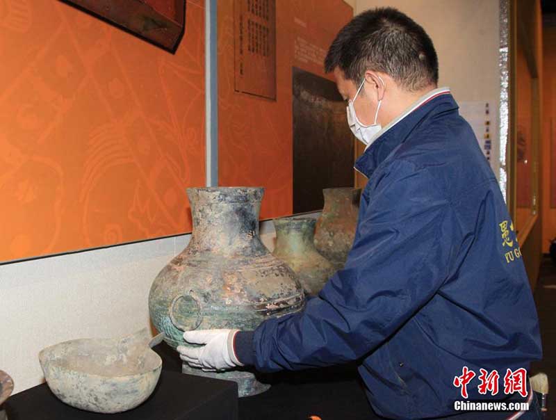 Более 400 предметов из гробницы князя Хайхуньхоу будут выставлены в столичном музее Китая