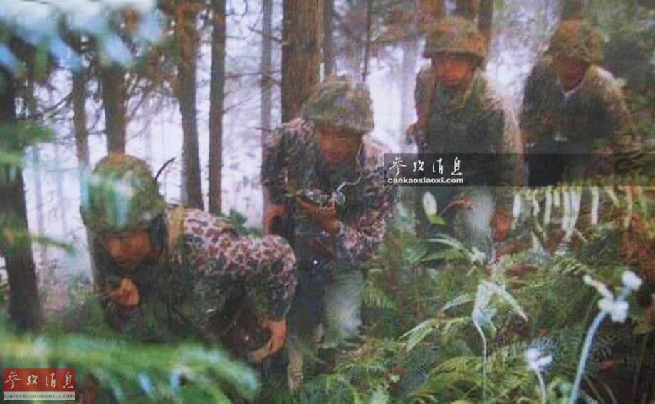 Редкие фотографии китайских разведчиков времен Китайско-вьетнамской войны 