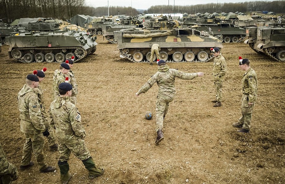 В Великобритании приступили к самым масштабным военным учениям за последние годы