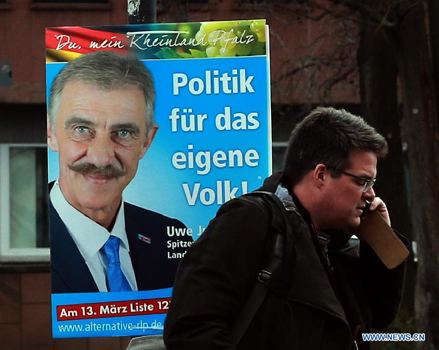 "Антимиграционная" партия получила значительную поддержку на региональных выборах в Германии -- прогноз
