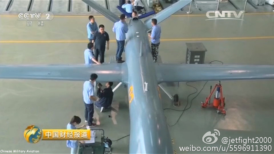 На Центральном телевидении Китая показали китайский БПЛА “Птерозавр”, произведенный для загадочных иностранных клиентов
