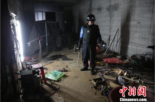 Подземный “военный завод” в Гуанси уничтожен полицией