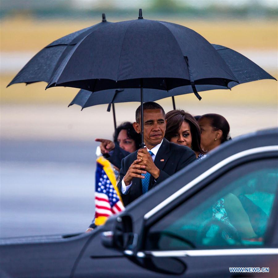 Б.Обама начал свой визит на Кубу