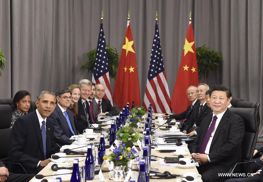 В Вашингтоне состоялась встреча Си Цзиньпина и Барака Обамы