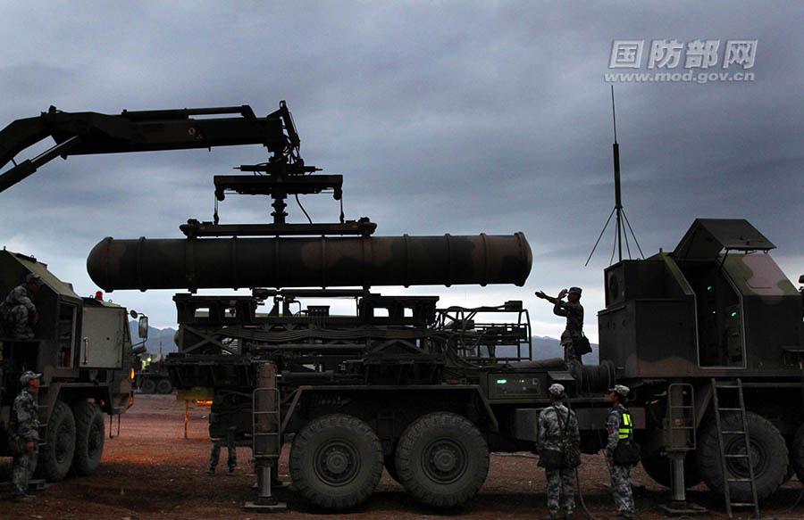 Войска НОАК на северо-западе Китая провели учения по ПВО