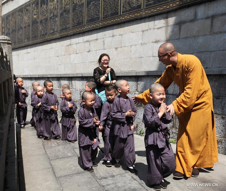 Конкурс "В поисках самого симпатичного маленького монаха"