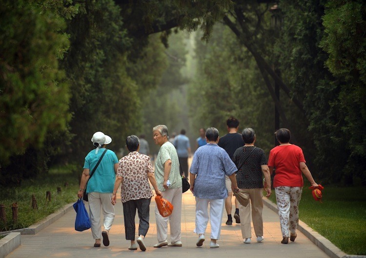 В Пекине усугубляется проблема старения населения