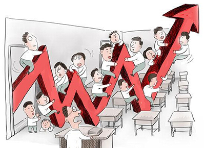 25% китайских студентов играли на бирже согласно исследованию об их финансовом благополучии
