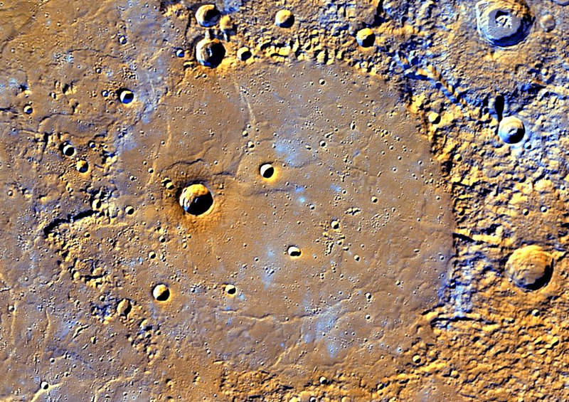 NASA представило первую в мире топографическую карту Меркурия