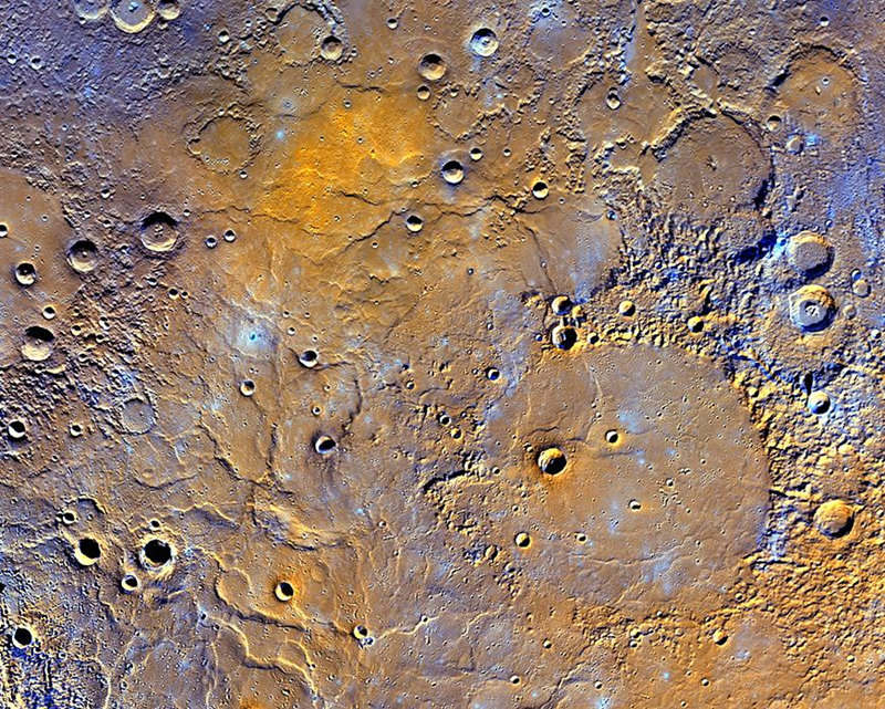 NASA представило первую в мире топографическую карту Меркурия