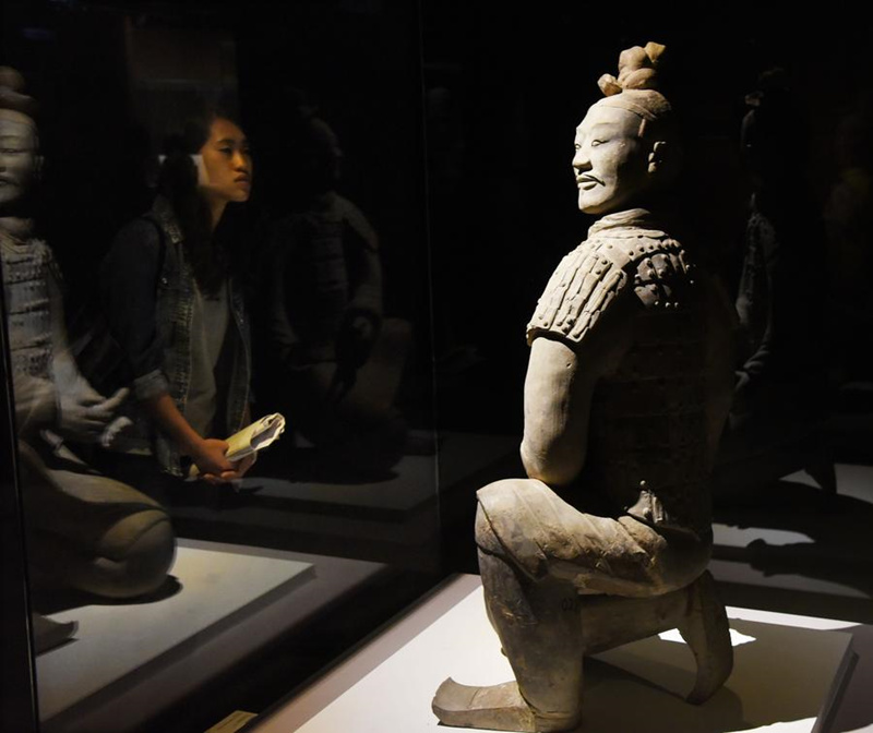 Выставка "Культура Цинь и терракотовая армия" открылась в Тайбэе