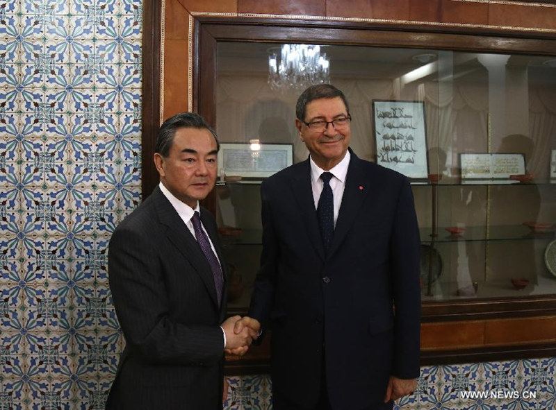 Президент Туниса Бежи Каид ас-Себси встретился с Ван И