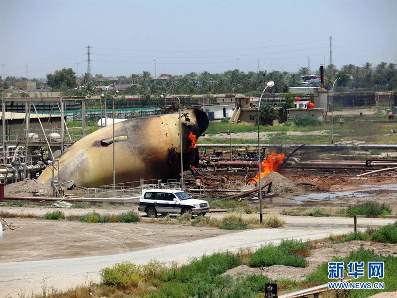 Иракские силы сорвали несколько атак смертников на газовый завод под Багдадом