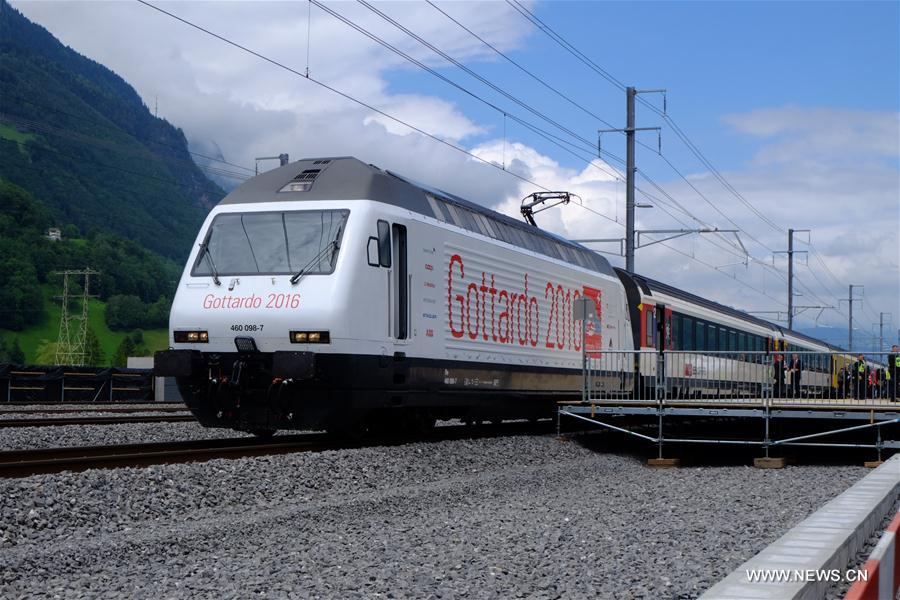 В Швейцарии сдан в эксплуатацию самый длинный в мире железнодорожный туннель