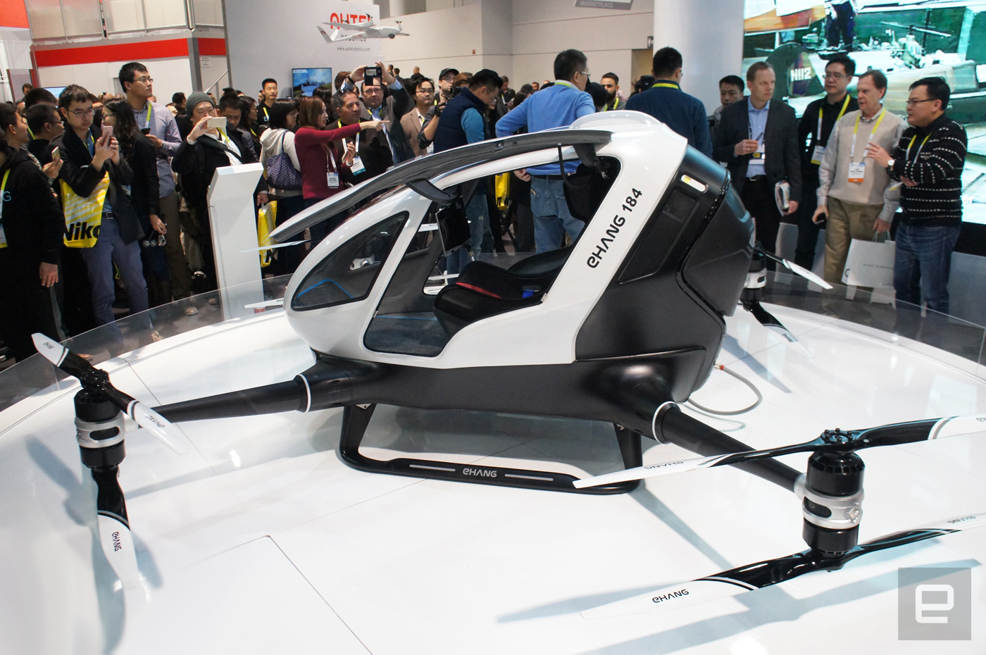 В США пройдут испытания первого китайского пассажирского дрона