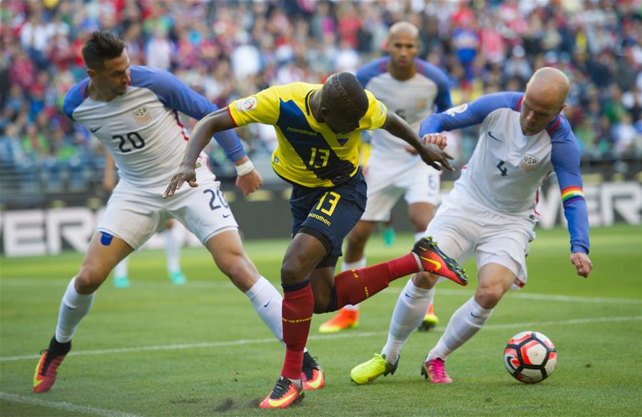 Футбол -- Кубок Америки: Эквадор уступил США в четвертьфинале