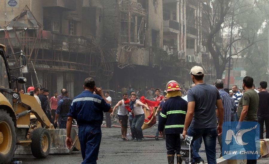 Число погибших в результате двойного взрыва в Багдаде увеличилось до 126 человек