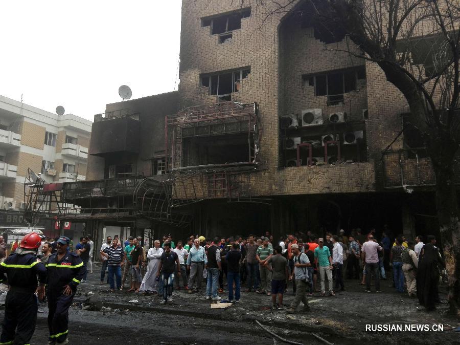 Число жертва взрывов в Багдаде выросло до 166 человек