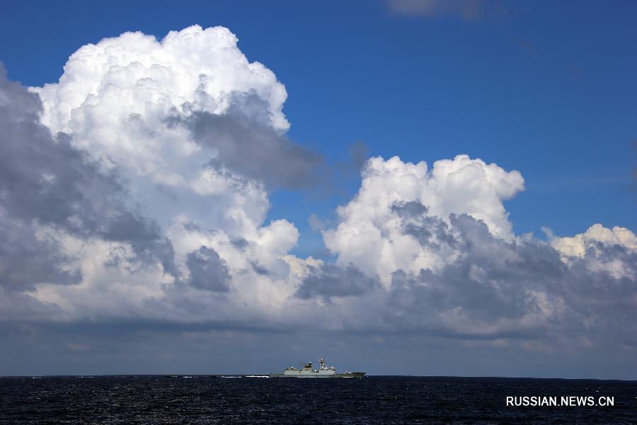 ВМС Китая провели учения в Южно-Китайском море