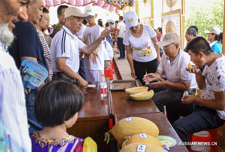 В Синьцзяне открылся 13-й фестиваль медовых дынь из Хами