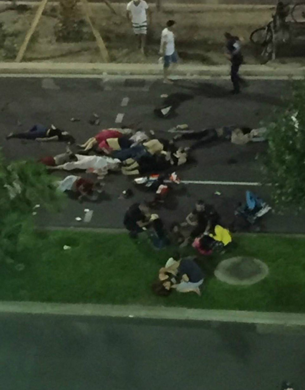Число жертв нападения в Ницце возросло до 75 -- СМИ