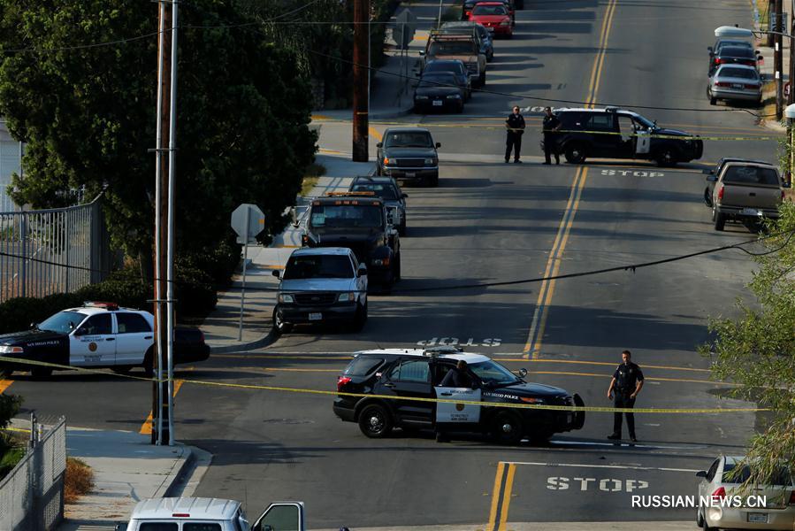 В городе Сан-Диего в Калифорнии произошла стрельба