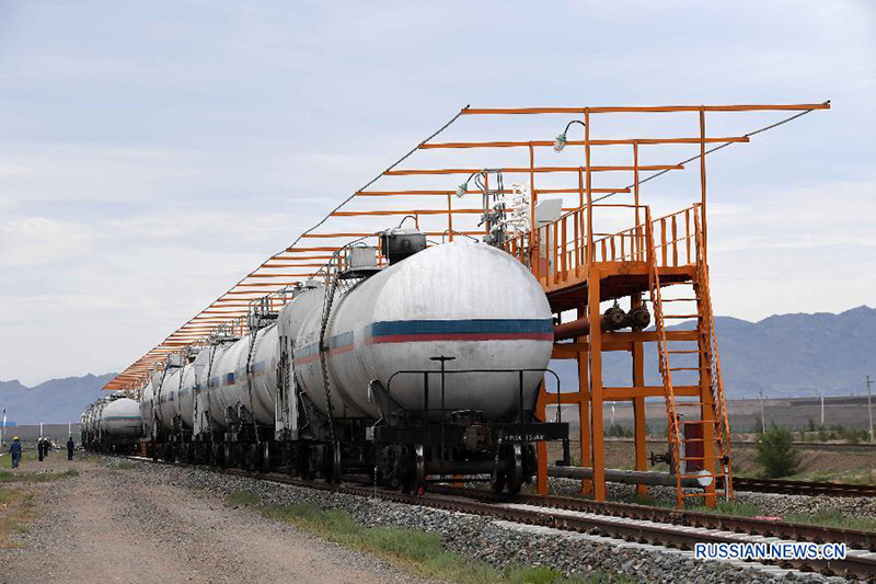 Сжиженный нефтяной газ с КПП Алашанькоу будет доставляться на китайские заводы поездами