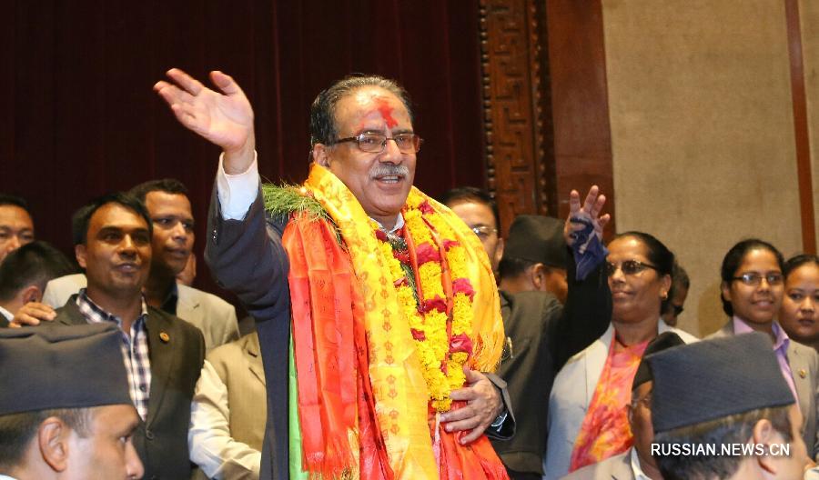 П. К. Дахал избран новым премьер-министром Непала