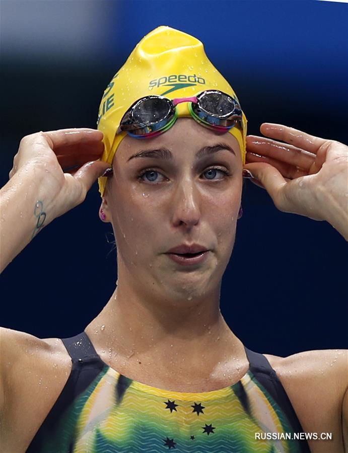Австралийские пловчихи установили мировой рекорд в эстафете 4 по 100 м вольным стилем