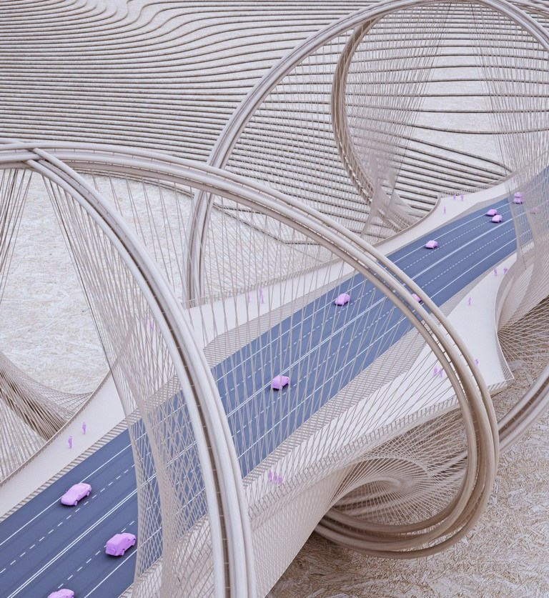 Уникальный мост спроектирован для Зимней Олимпиады в Пекине